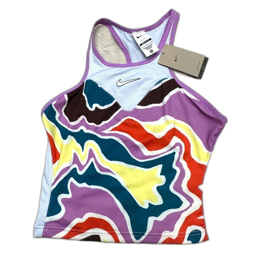 Nike Court Serena Williams Slam Tank Vest Tennis Top Women Large DR6856 534